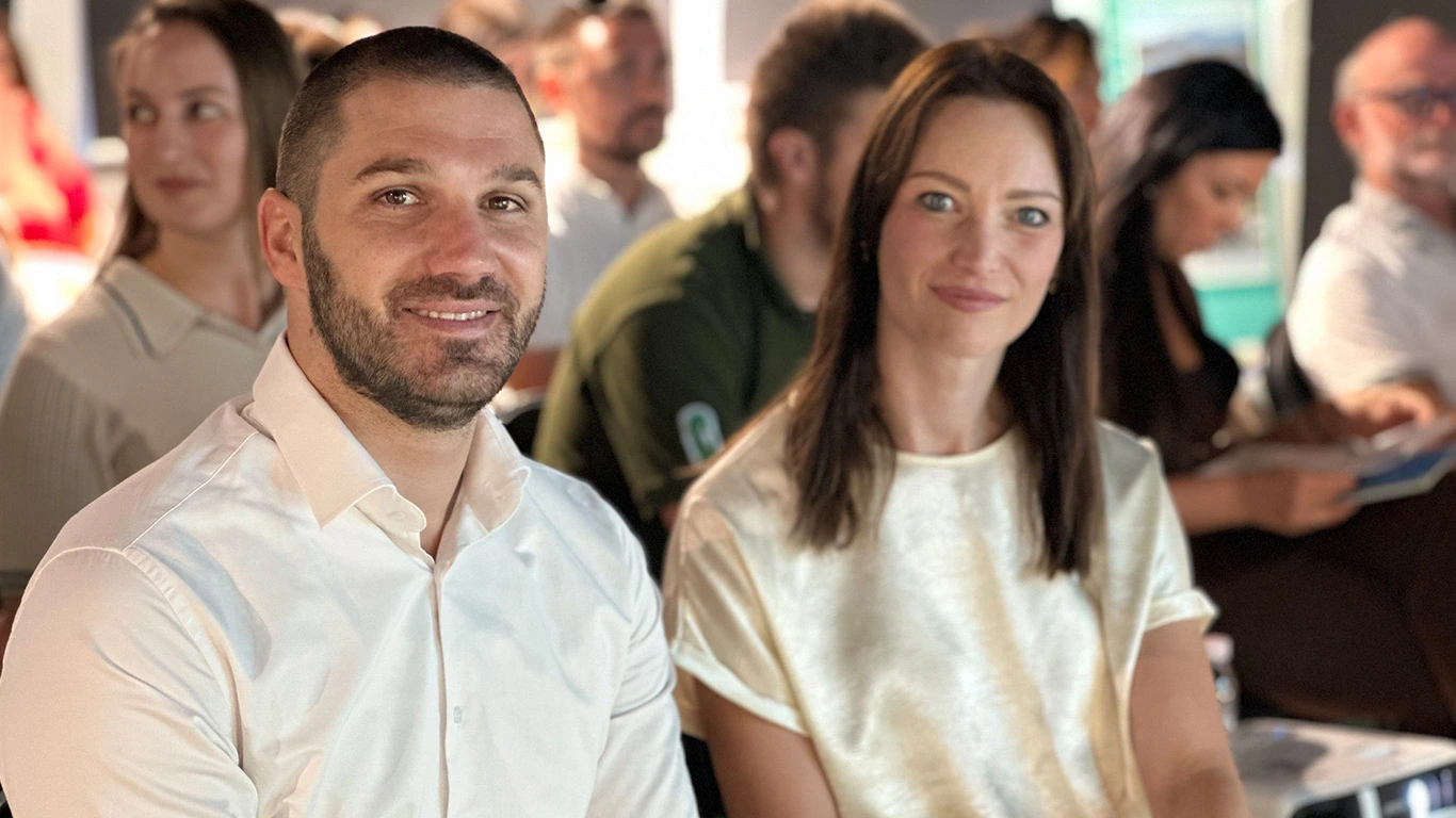 Ministar poljoprivrede, šumarstva i vodoprivrede HNŽ-K, Mario Jurice i Irena Rozić, ravnateljica Parka prirode Hutovo blato