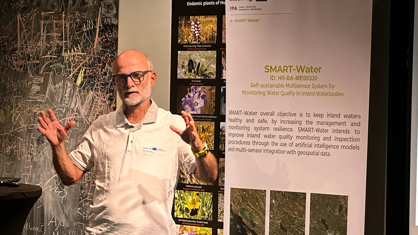 Neven Cukrov, znanstveni savjetnik instituta Ruđer Bošković i voditelj projekta SMART-Water