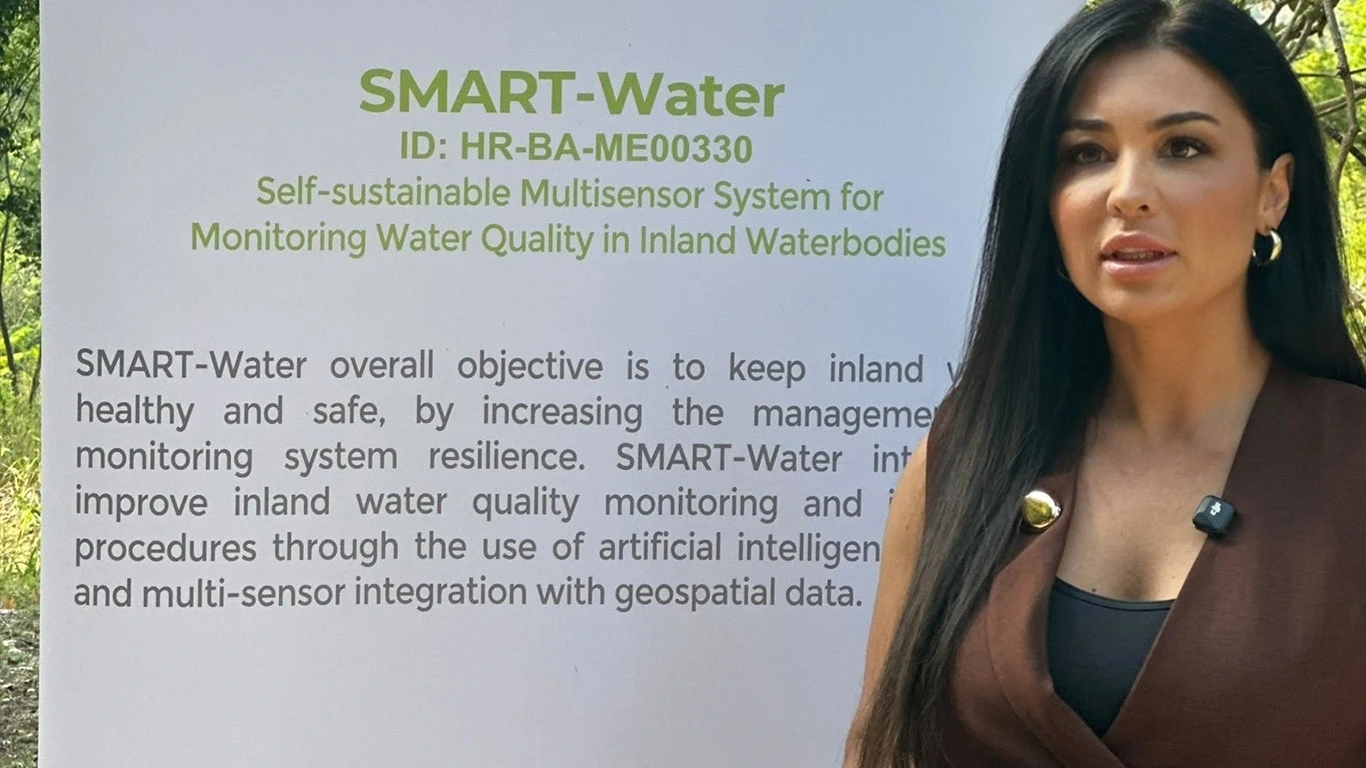 Silvija Šiljeg, izvanredna profesorica na Odjelu za geografiju Sveučilišta u Zadru i voditeljica projekta SMART-Water na Sveučilištu